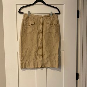 Linen skirt